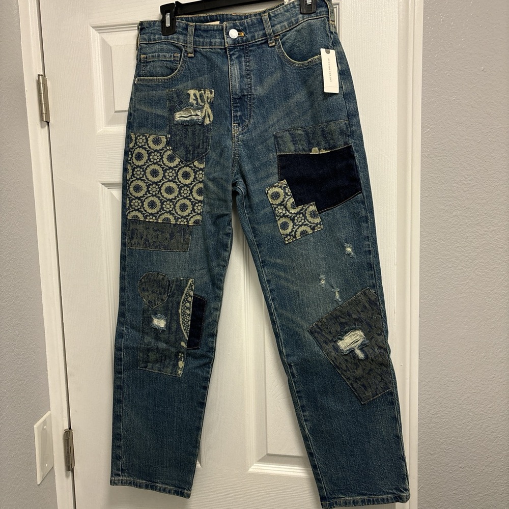 Anthropologie Pilcro The Borrowed Boyfriend Jeans